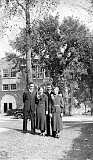 Fritz Escher and Genevieve Dooley's wedding day, circa 1935.  Best Man was Bernard Dooley, the brides brother, and Brides Maid was Alice Escher, the grooms sister.